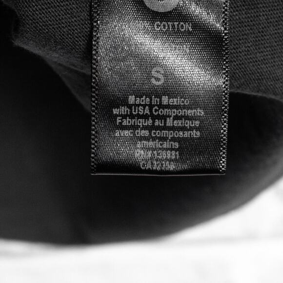 Spiritual Gangster Black Monogram Embroidered Crewneck Half Sleeve T Shirt Small - Picture 9 of 9